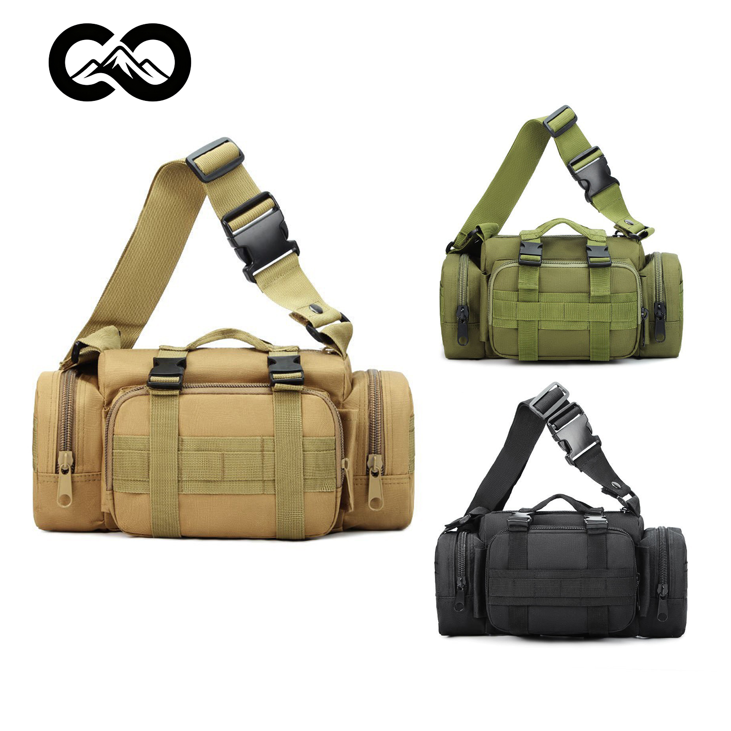 Outdoor Hunting Events - Cross Shoulder Sling Waist Bag Ultralight