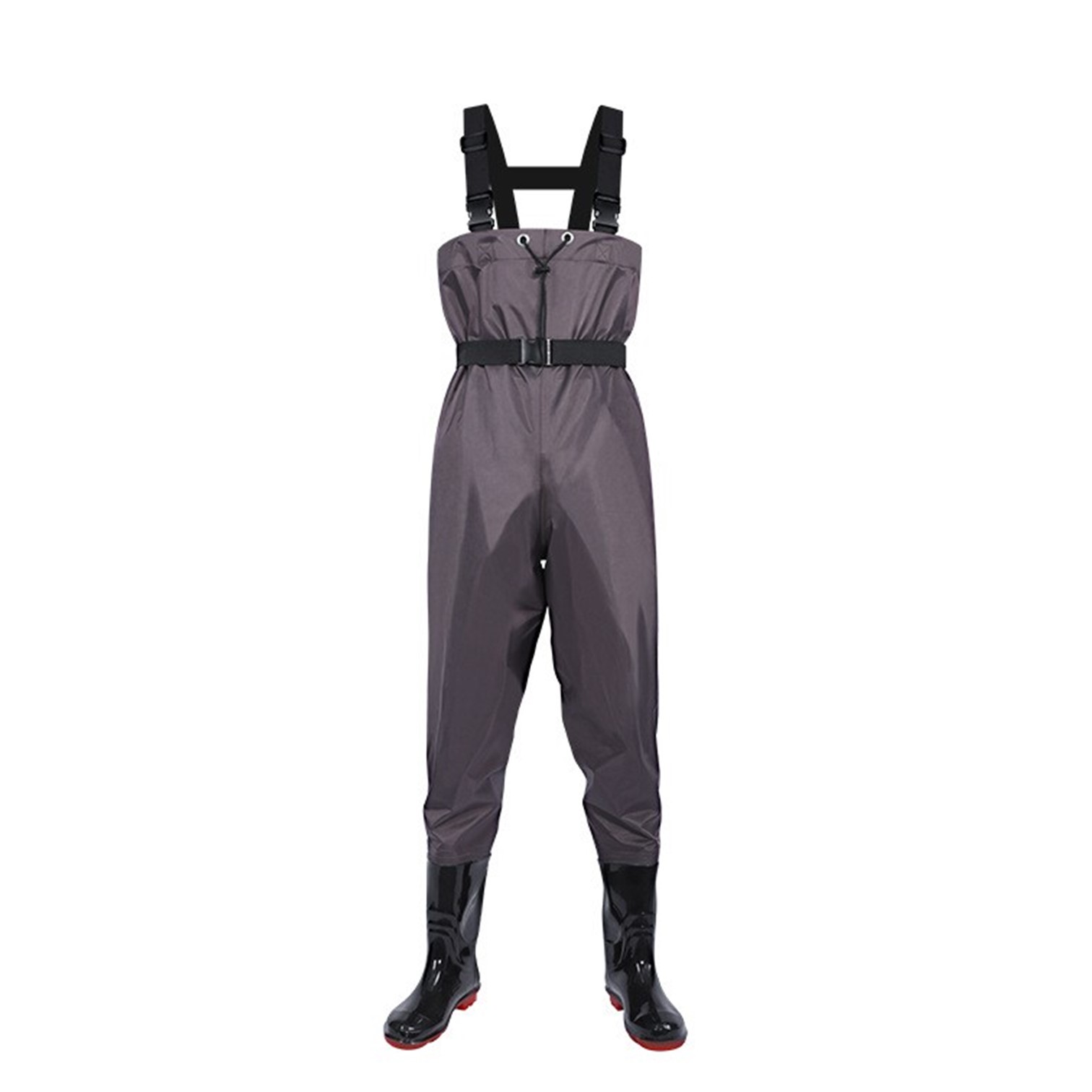 Fishing Waders Breathable - Grey Lightweight Nylon Fishing Waders Waterproof