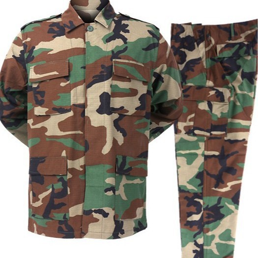 Hunting Outdoors - Mens BDU Camouflage 2 Piece Set