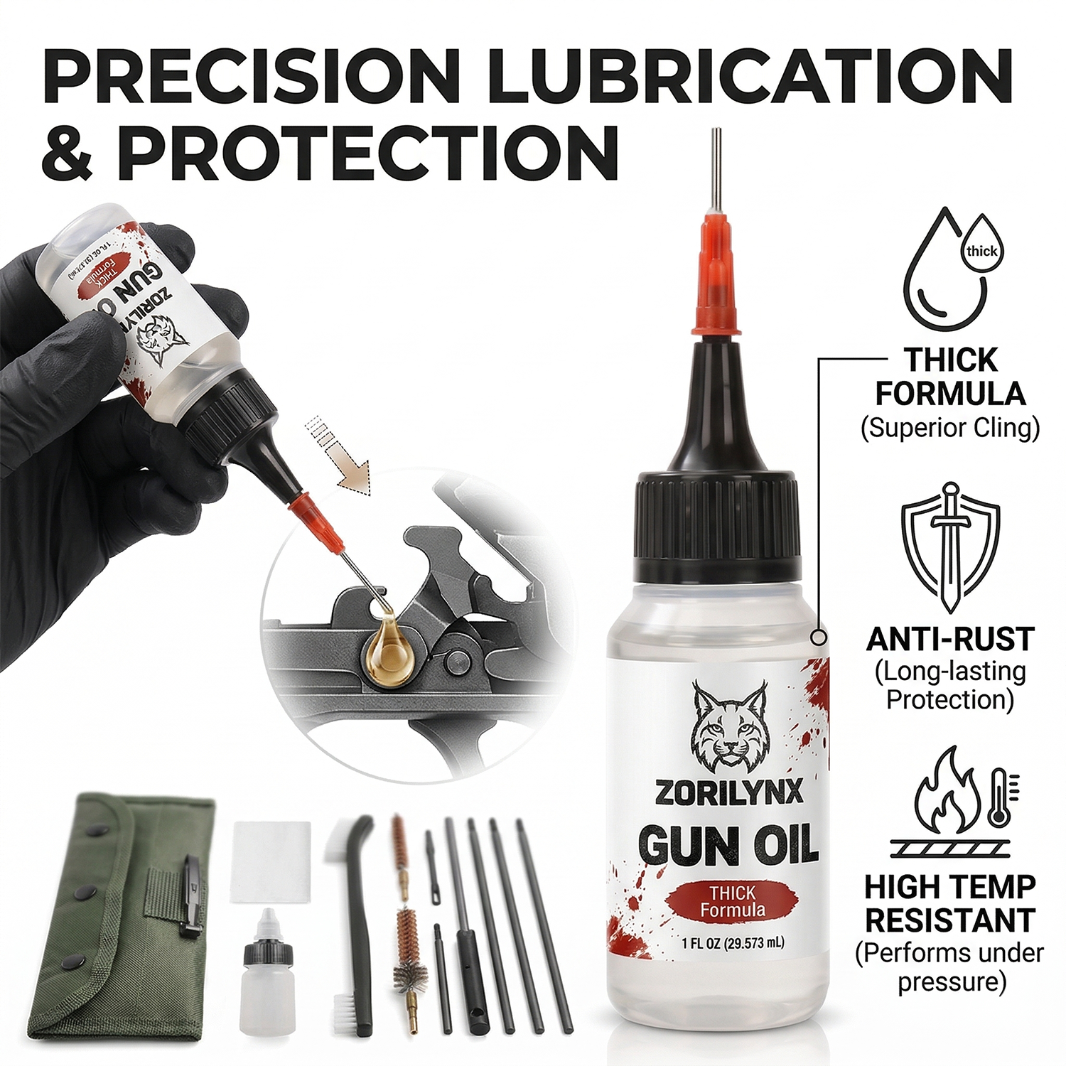 Tactical Gun Cleaning Kit 1oz  - Gun Cleaning Rod recensie en prijs