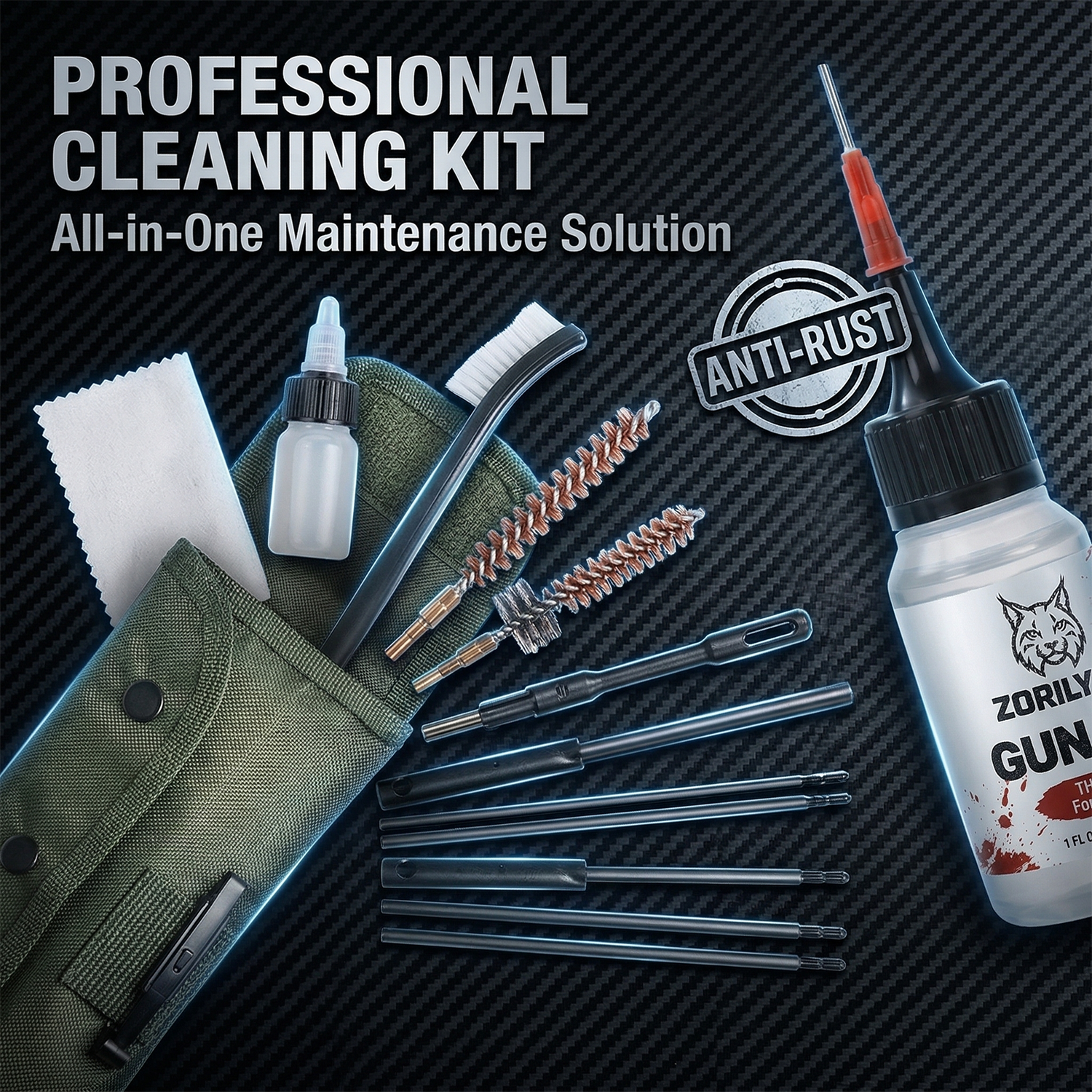 Tactical Gun Cleaning Kit 1oz  - Gun Cleaning Rod recensie en prijs