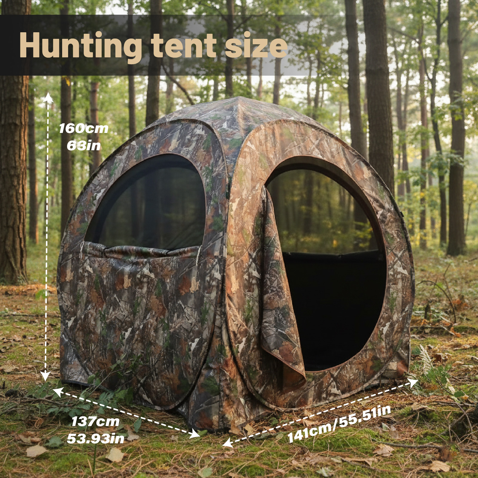 Camouflage Pop-Up Hunting Blin - Hunting & Outdoor Supplies Vanderbijlpark Photos recensie en prijs