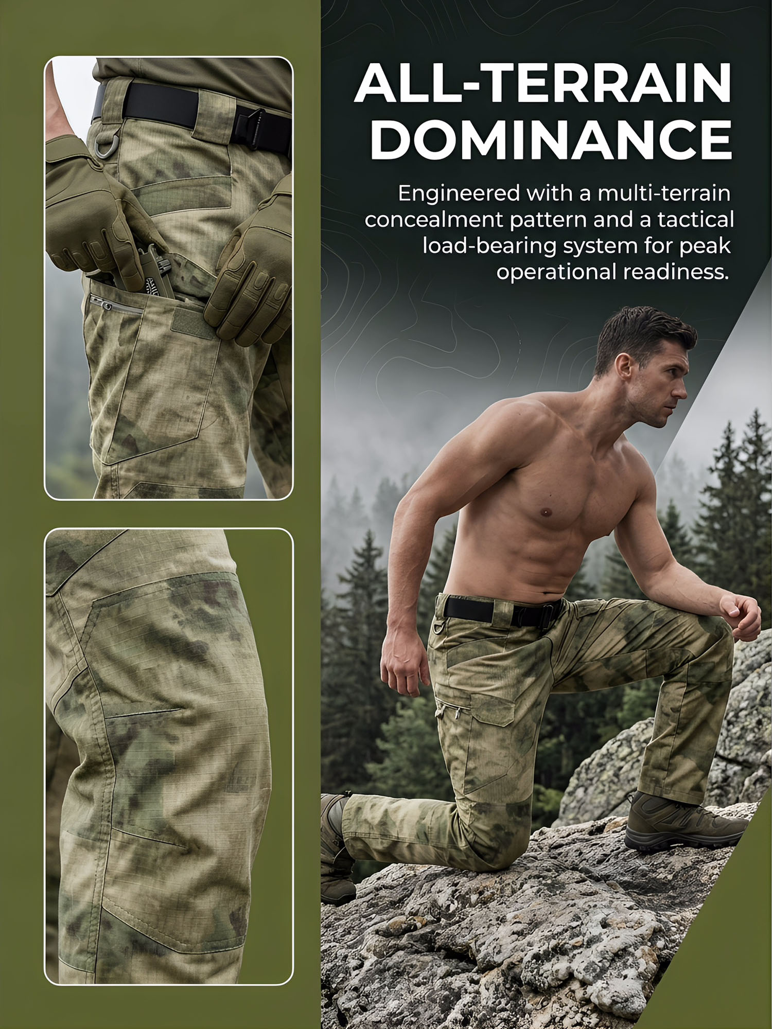 Men's Camouflage Tactical Pant - Hunting Outdoor Pants recensie en prijs