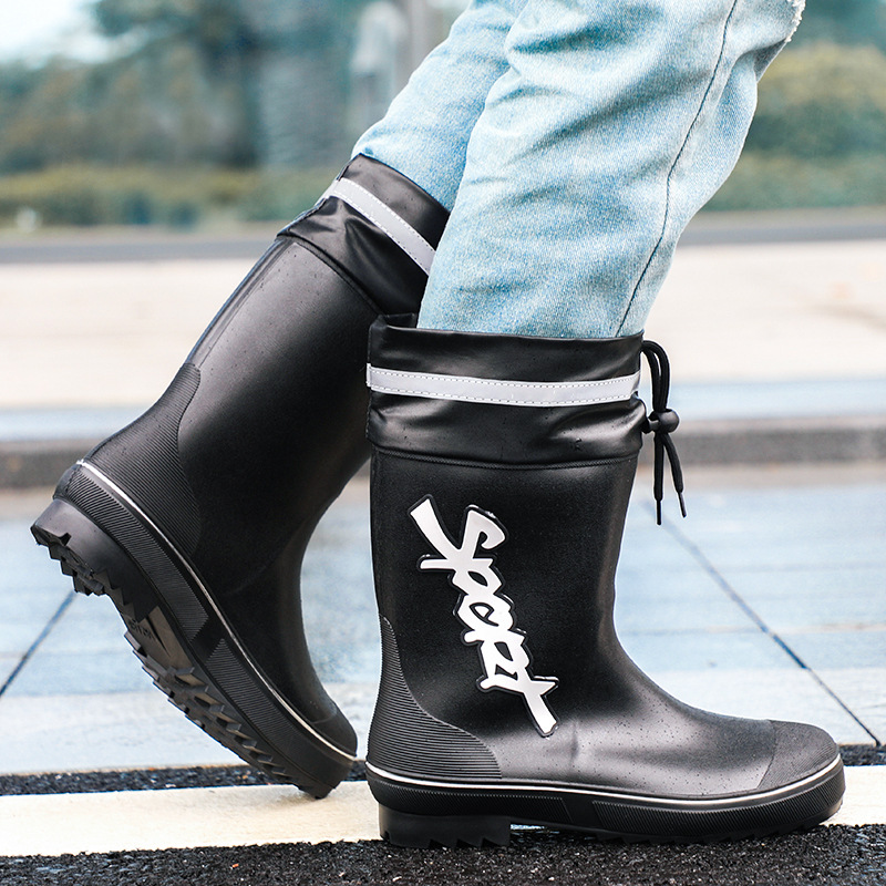 Mid-calf Rain Boots Men Slip-O - Fishing Waders Breathable recensie en prijs