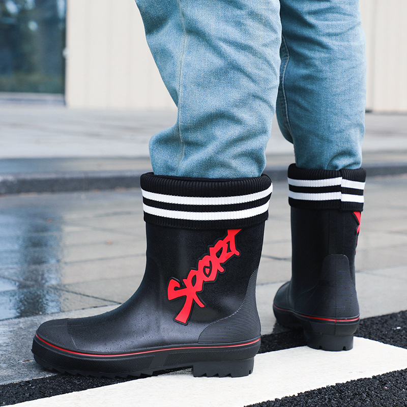 Mid-calf Rain Boots Men Slip-O - Fishing Waders Breathable recensie en prijs