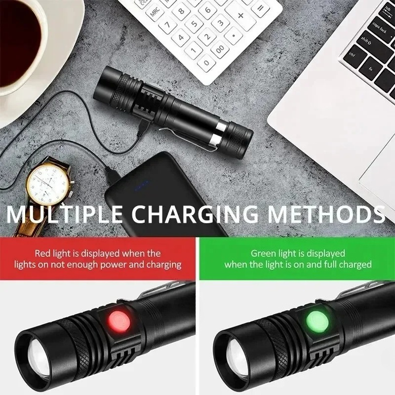 Rechargeable T6 Handheld Flash - Hunting Outdoors recensie en prijs