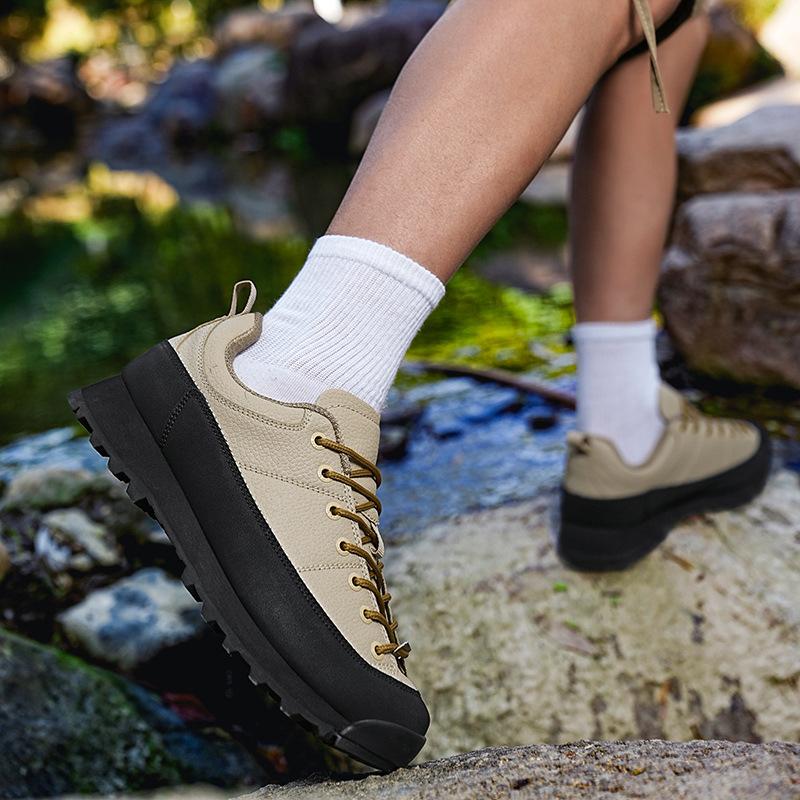 Trendy Leather Shoes Hiking Me - Hunting Outdoor Brand recensie en prijs