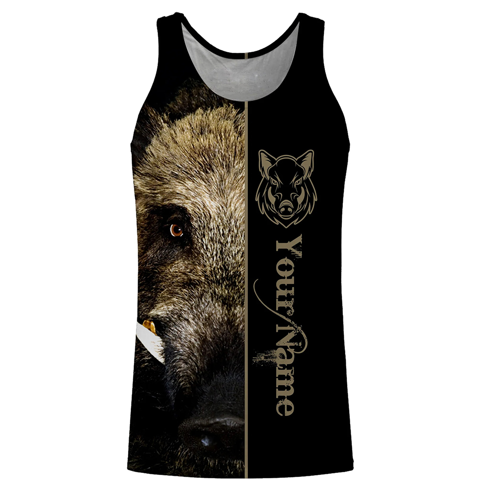 Custom Name Boar Hunter Tank T - Outdoor Hunting Dog Names recensie en prijs