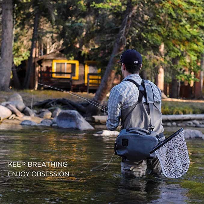 Men's Fly Fishing Waders Three - Fishing Waders Breathable recensie en prijs