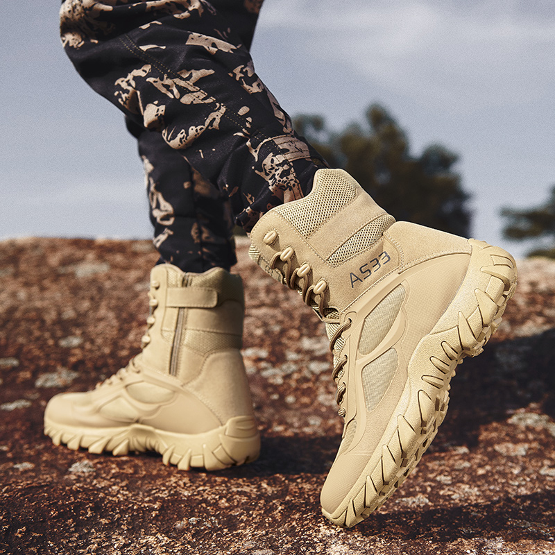 Men Tactical Boot Safety Anti- - Hunting Outdoor Brand recensie en prijs