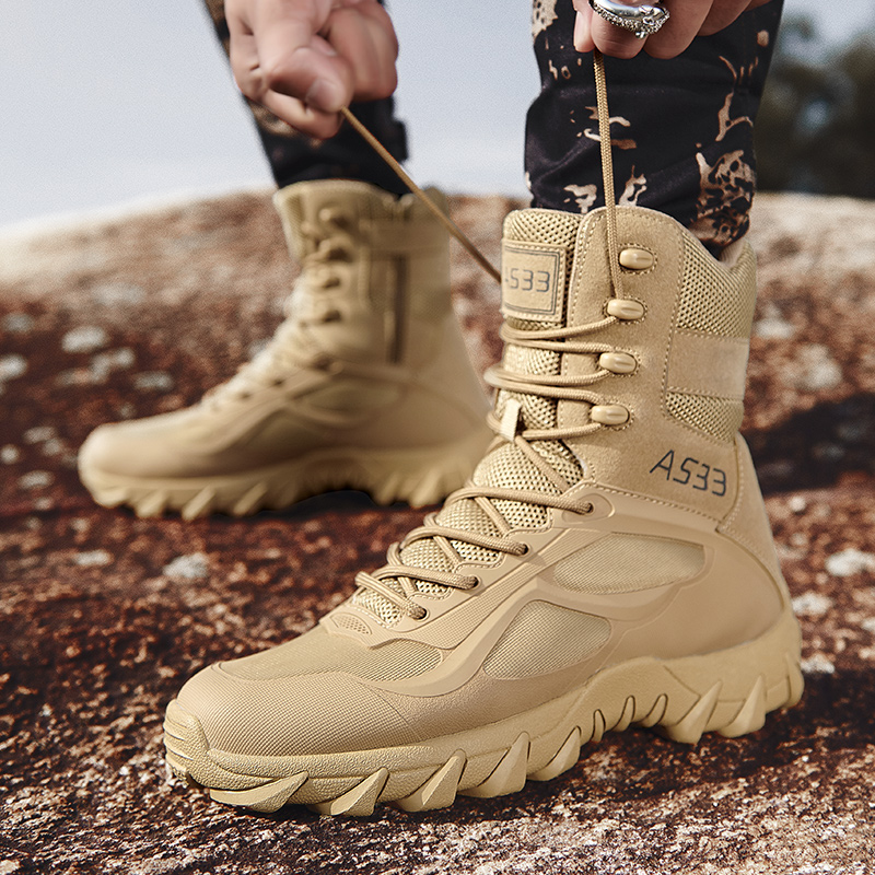 Men Tactical Boot Safety Anti- - Hunting Outdoor Brand recensie en prijs