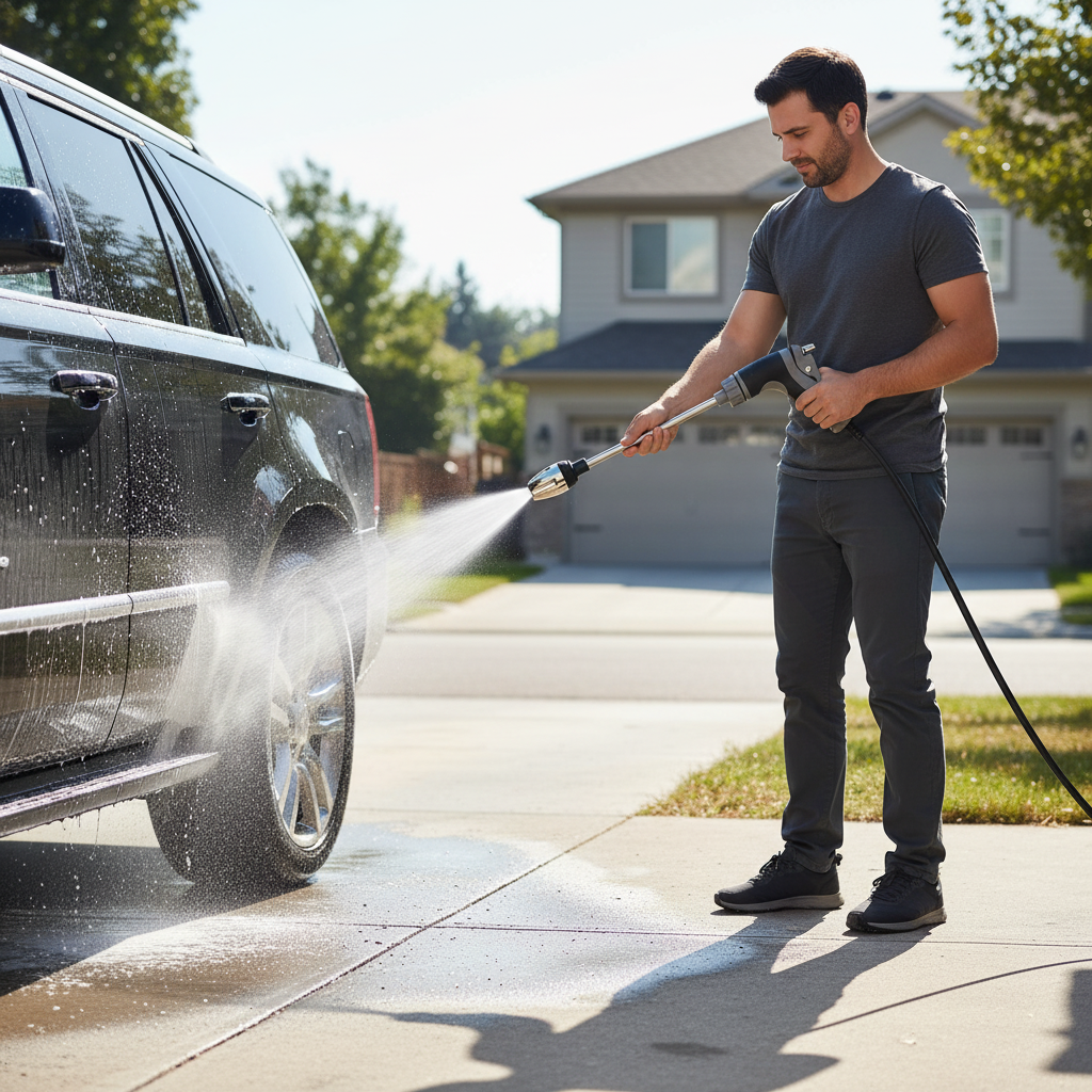 High Pressure Car Wash Water G - Gun Cleaning Rod recensie en prijs