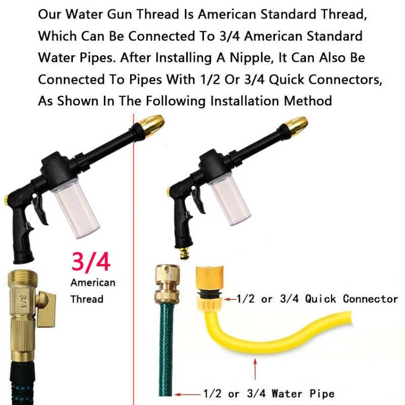 High Pressure Car Washing Wate - Gun Cleaning Rod recensie en prijs