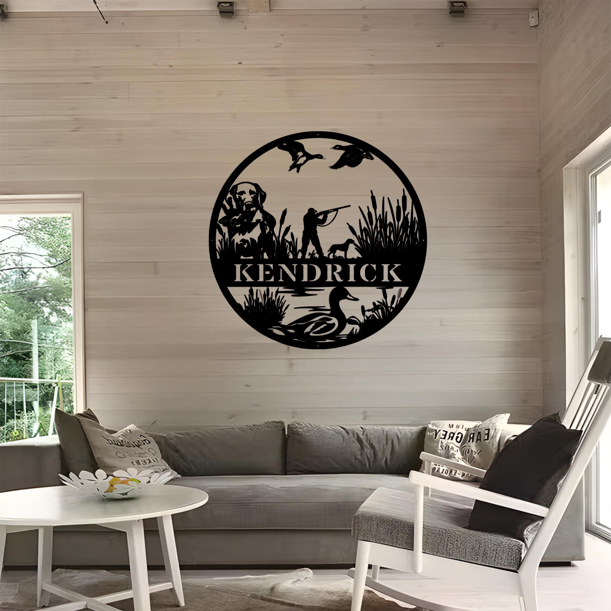 Custom Duck Hunting Metal Wall - Outdoor Hunting Dog Names recensie en prijs