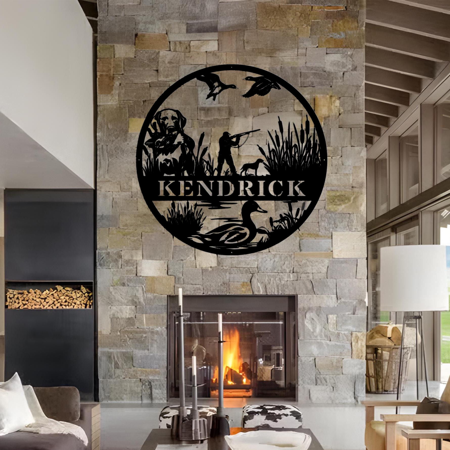 Custom Duck Hunting Metal Wall - Outdoor Hunting Dog Names recensie en prijs