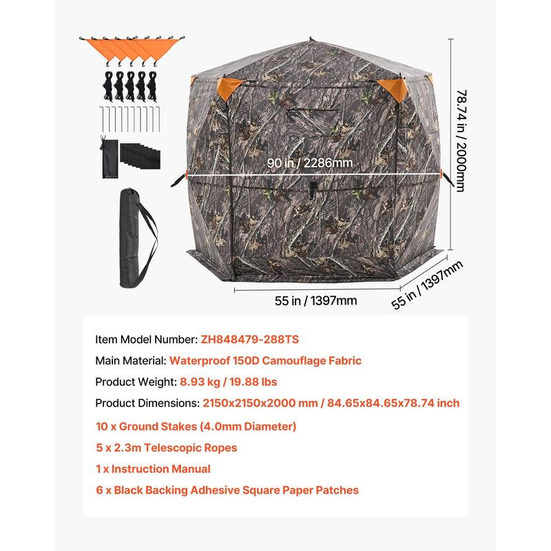 Hunting Blind 6-7 Person For T - Hunting & Outdoor Supplies Vanderbijlpark Photos recensie en prijs