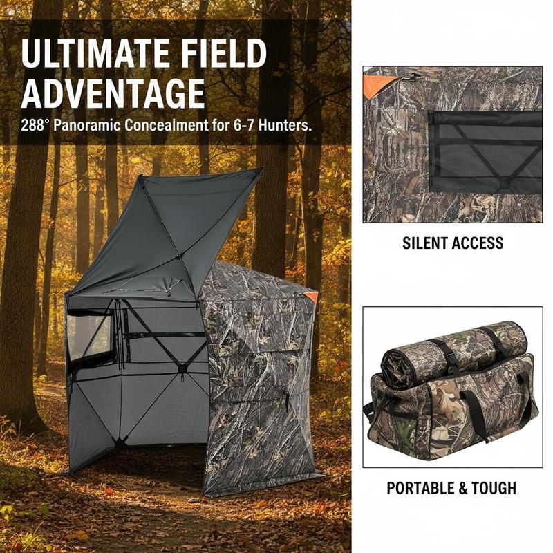 Hunting Blind 6-7 Person For T - Hunting & Outdoor Supplies Vanderbijlpark Photos recensie en prijs