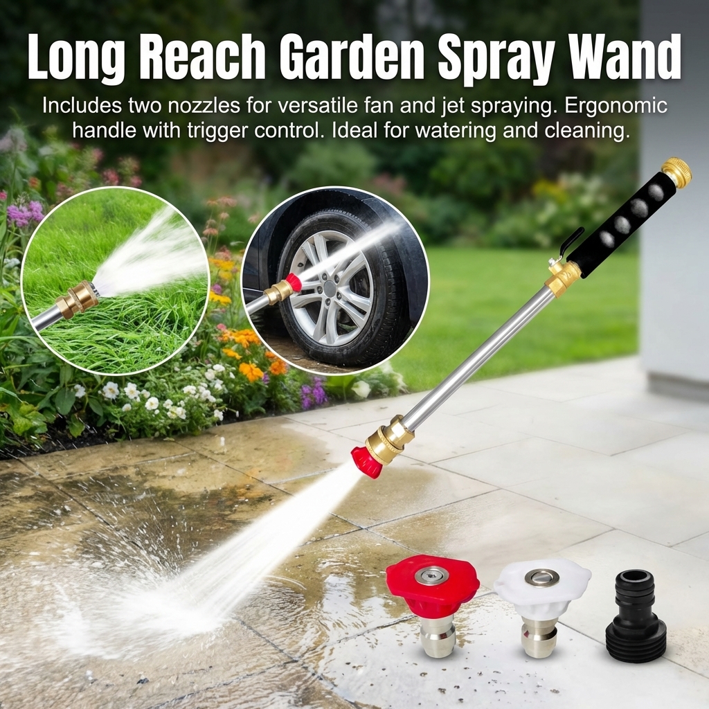 High-Pressure Water-Gun with 2 - Gun Cleaning Rod recensie en prijs