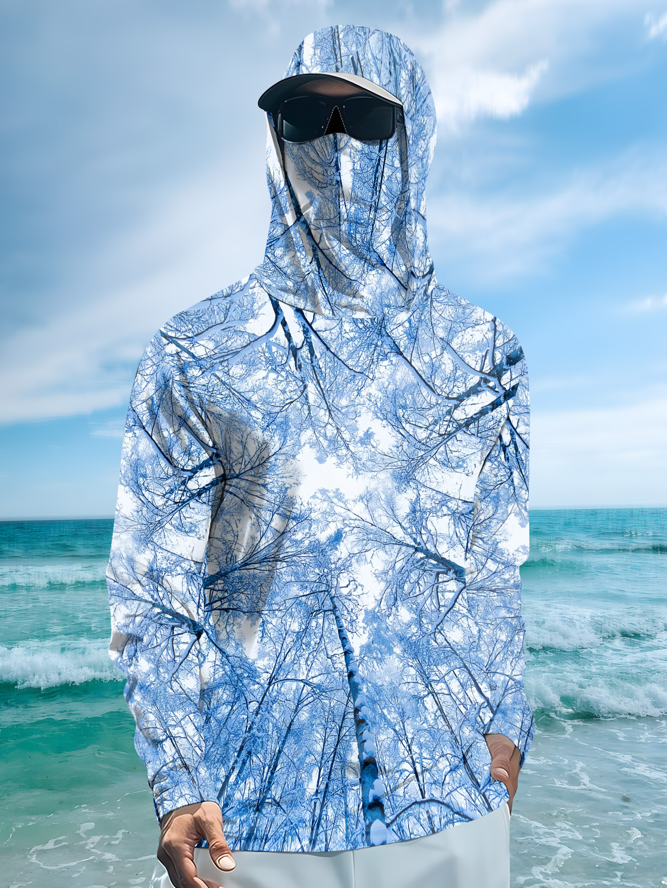 Fishing hooded sweatshirt men' - Hunting Outdoors recensie en prijs
