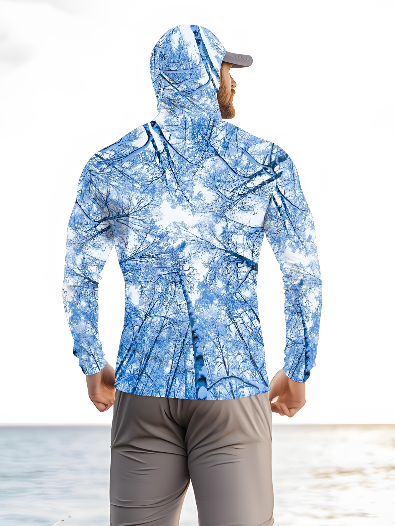 Fishing hooded sweatshirt men' - Hunting Outdoors recensie en prijs