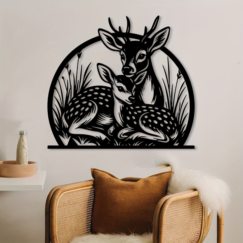 Brand Rustic Iron Deer Wall Ar - Hunting Outdoor Brand recensie en prijs