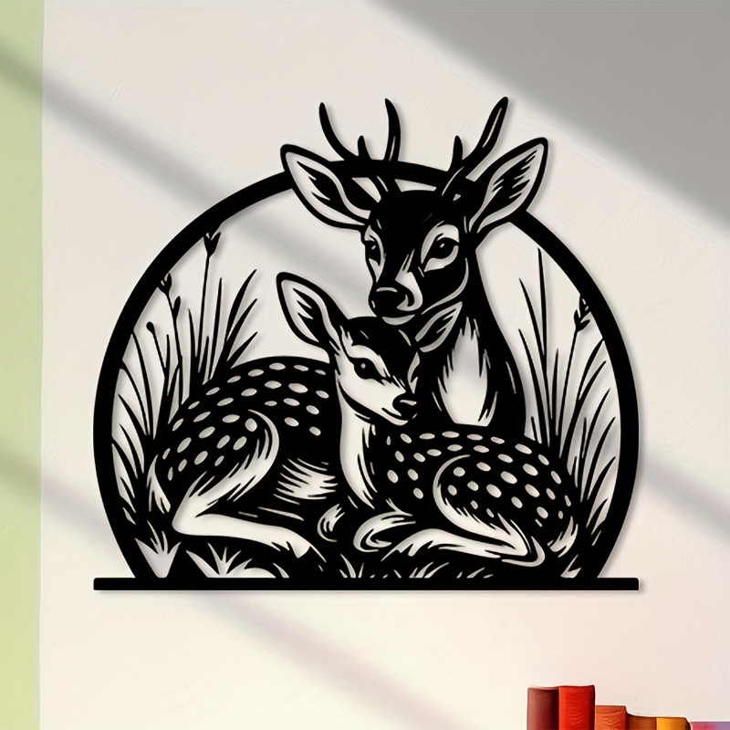 Brand Rustic Iron Deer Wall Ar - Hunting Outdoor Brand recensie en prijs