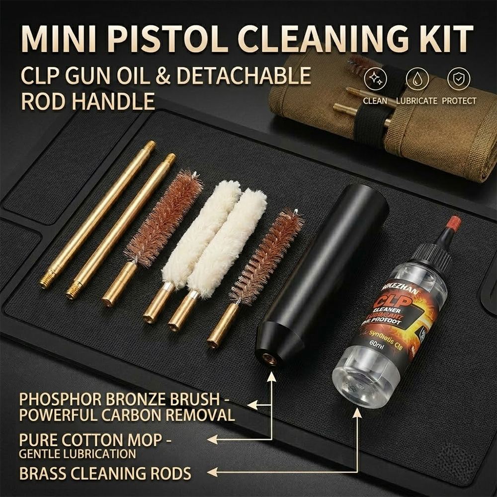 9mm .38 .357 Cal Pistol Cleani - Gun Cleaning Rod recensie en prijs
