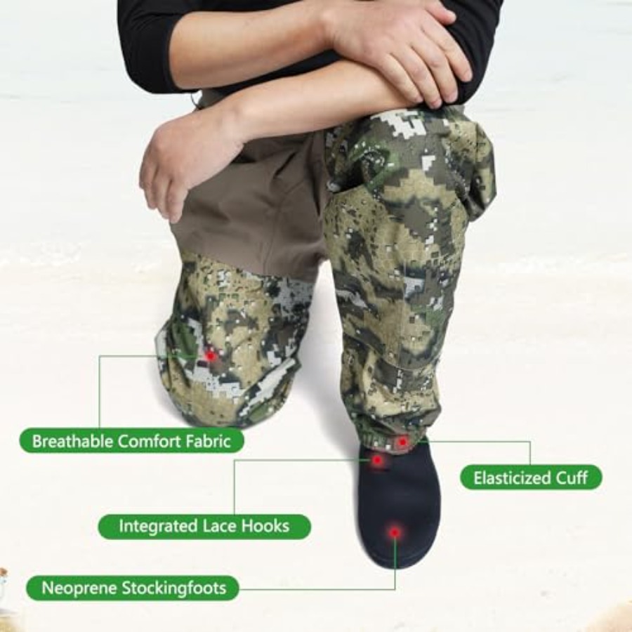 Camo Outdoors Breathable Stock - Fishing Waders Breathable recensie en prijs